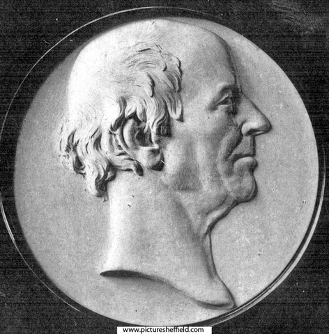 Medallion of William Staniforth, Senior surgeon to the Infirmary, 1797-1819