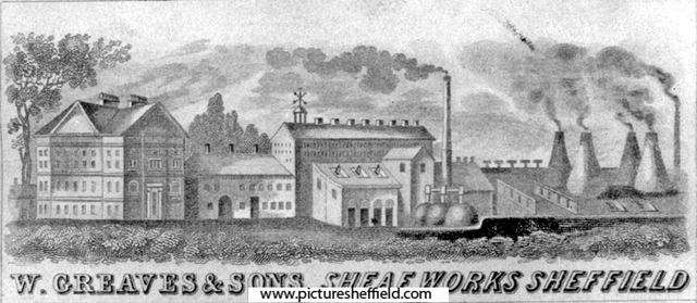 William Greaves and Sons, Sheaf Works, Cadman Street and Maltravers Street