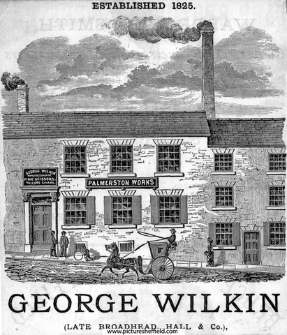 George Wilkin, Palmerston Works, Broad Lane/Garden Street