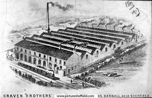 Craven Brothers, Railway Wagon Works, Staniforth Road, Darnall