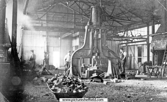 The Forge at W. T. Flather Ltd., Standard Steel Works, Sheffield Road, Tinsley