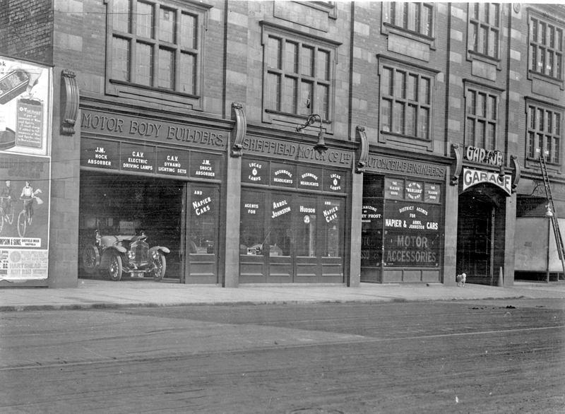 Sheffield Motor Co. Ltd., motor engineers, Nos. 218 - 238 West Street