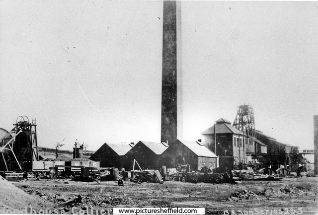 Birley East Colliery, Woodhouse, viewed from Hackenthorpe side