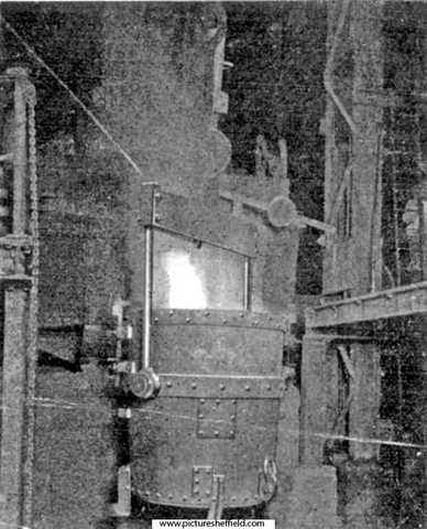 Steel Industry, Tapping a Furnace