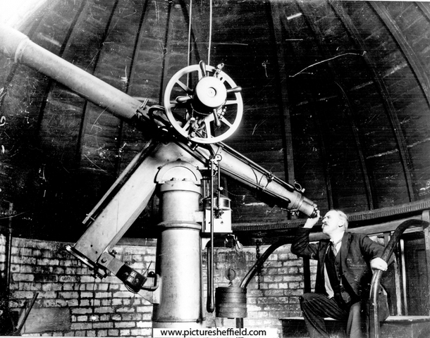 Telescope, Weston Park Museum Observatory 	
