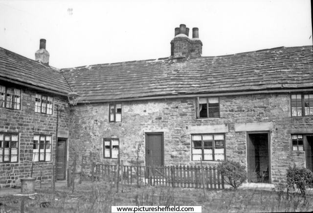Cottages known as 'Sunny Cottages', on corner of Stephen Hill and Manchester Road
