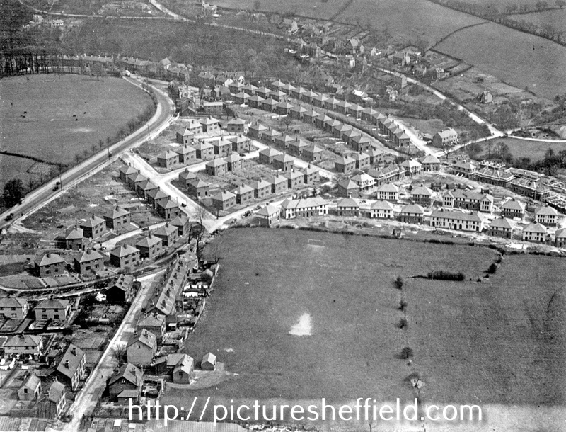 Aerial view - Totley