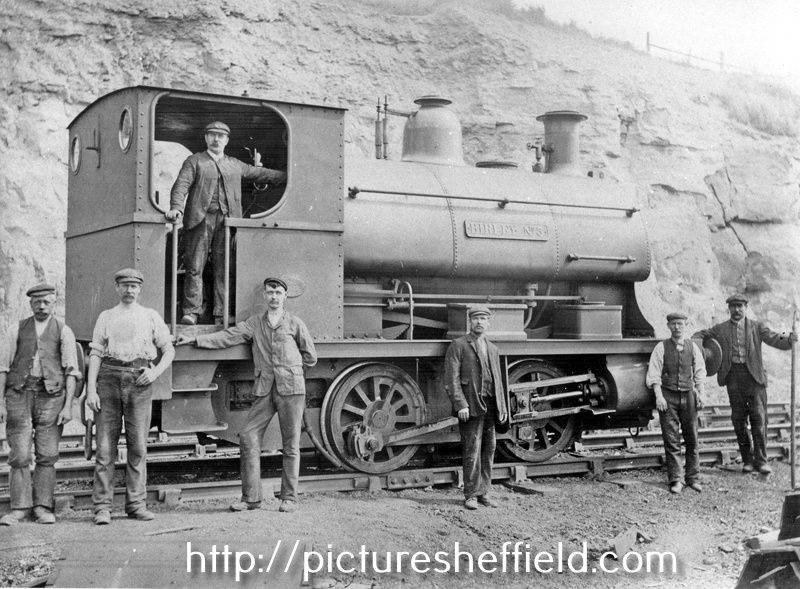 Colliery Engine 'Birley No. 5', most probably at Beighton Colliery, Sheffield Coal Co.