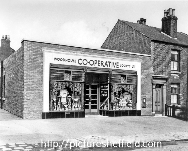 Woodhouse Co-operative Society Ltd., Branch No. 7, No. 38 Normanton Springs, post-modernization (previously named Handsworth and Woodhouse Industrial Co-operative Society Ltd.