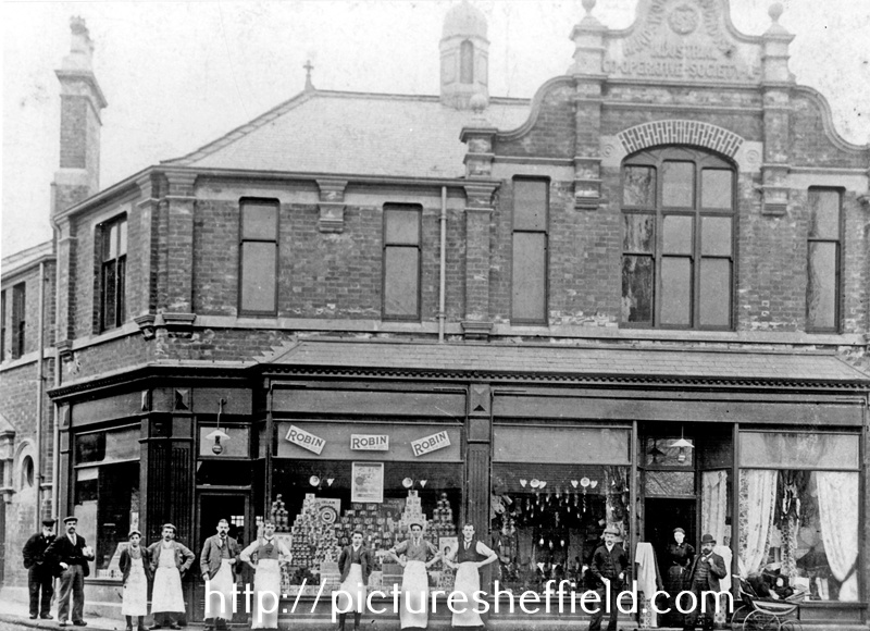 Handsworth-Woodhouse Industrial Co-operative Society, Central branch, No 60 Chapel Street, Woodhouse
