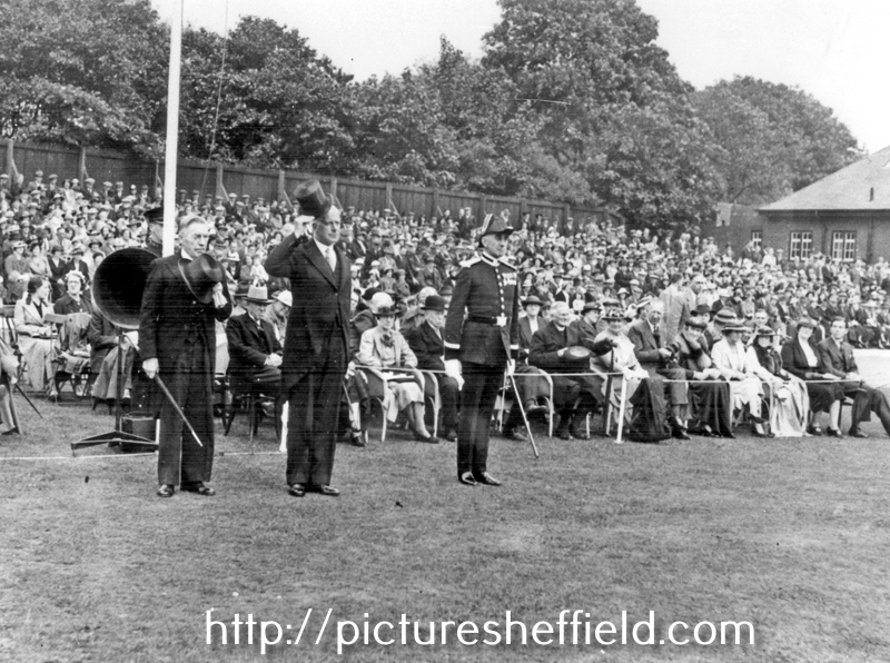 Annual Inspection of Police Force, Niagara Sports Ground 1935/8