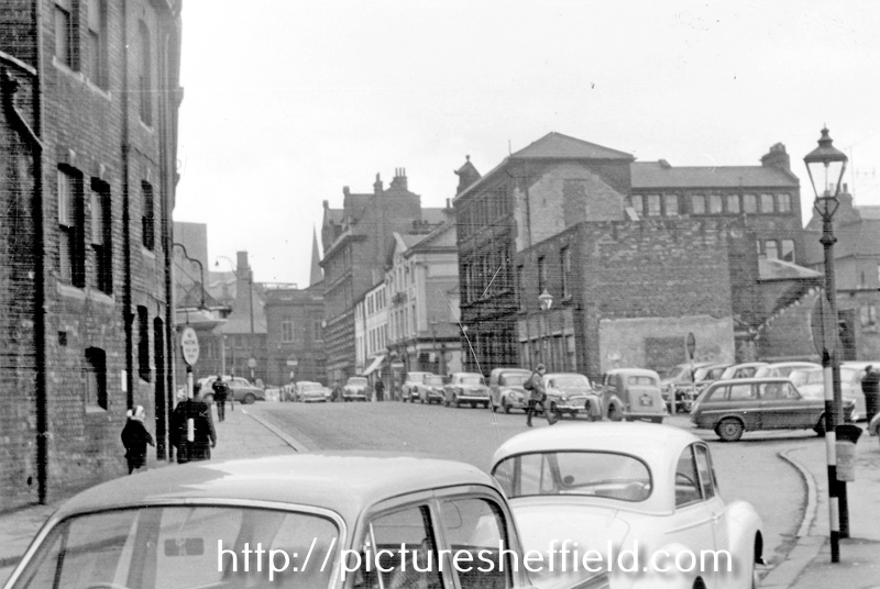 Tudor Way, Nos. 1 - 21 in background including No. 13 Adelphi Hotel and No. 21 House Refuse Collection and Disposal Department