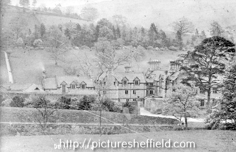 Derwent Hall. Demolished 1940's for construction of Ladybower Reservoir