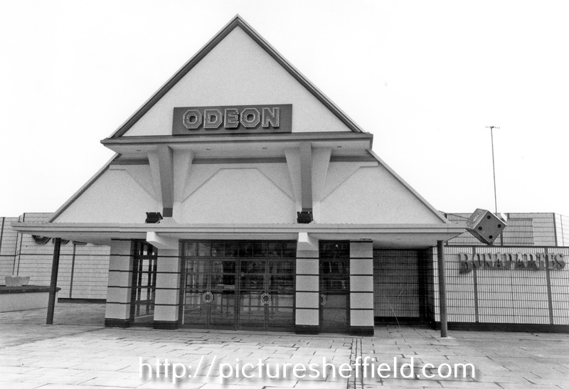The Odeon 7 Cinema, Arundel Gate. Opened 5 March 1992.