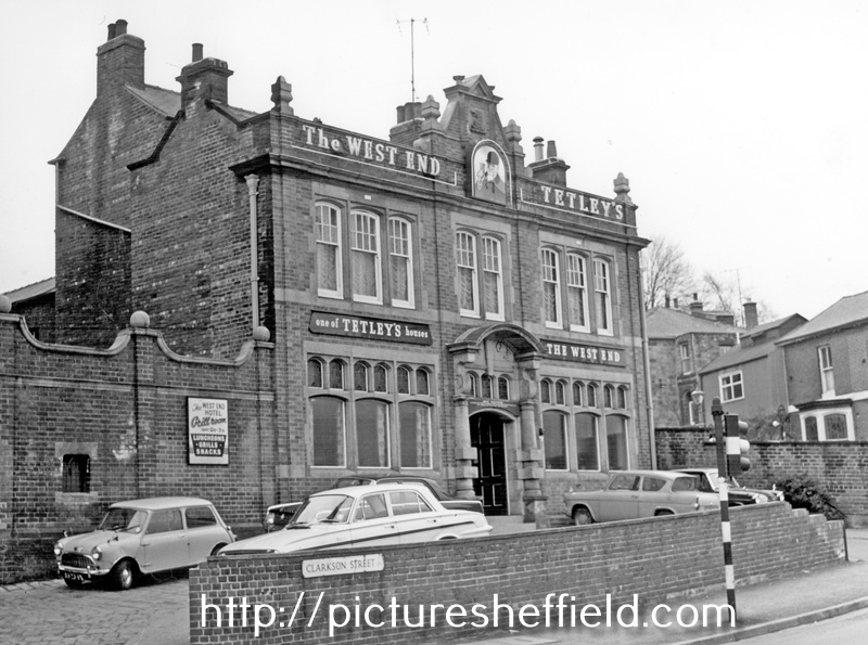 West End Hotel (latterly the Doctors Orders P. H.), No. 412 Glossop Road 	