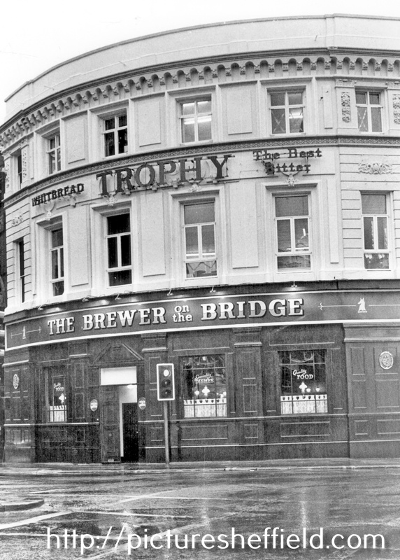 Brewer on the Bridge public house, formerly Lady's Bridge Hotel, No. 3 Bridge Street, at junction of Waingate