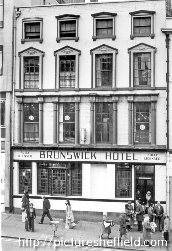 Brunswick Hotel, Nos. 13-15 Haymarket