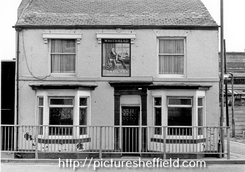 Earl Grey Inn, No. 97, Ecclesall Road at junction of Harrow Street