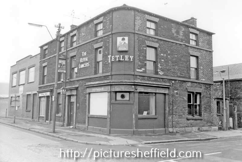 Royal Lancers public house, Nos. 66 - 68 Penistone Road and junction of Dixon Street