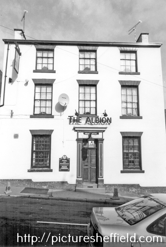 The Albion public house, No. 4 Brook Drive (formerly No. 4 Mitchell Street), Netherthorpe