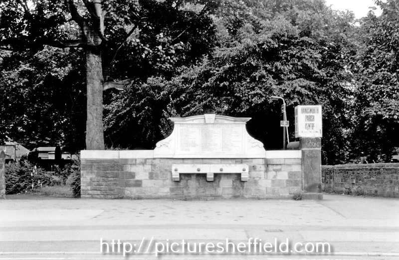 Handsworth War Memorial, Handsworth Road