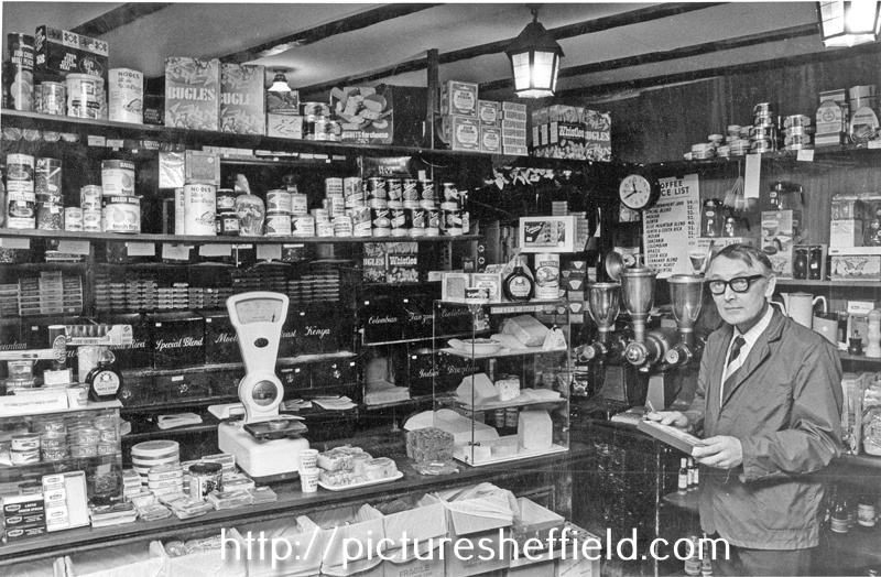 P. and J. Pollard, grocer, tea and coffee shop, No. 191 Glossop Road
