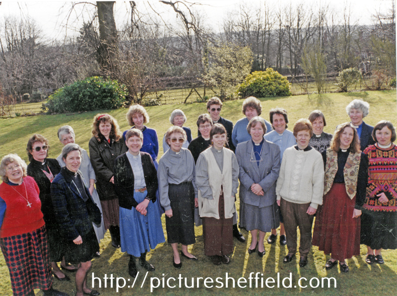 20 of the 25 women in the Sheffield Diocese due to be ordained as priests at Whirlow Grange Conference Centre