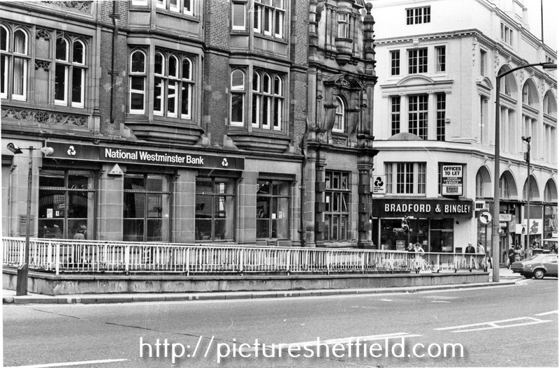 High Street showing No. 1 National Westminster Bank and Nos. 11 - 15 Bradford and Bingley Building Society