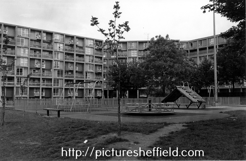 Childrens Play Area, Park Hill Flats