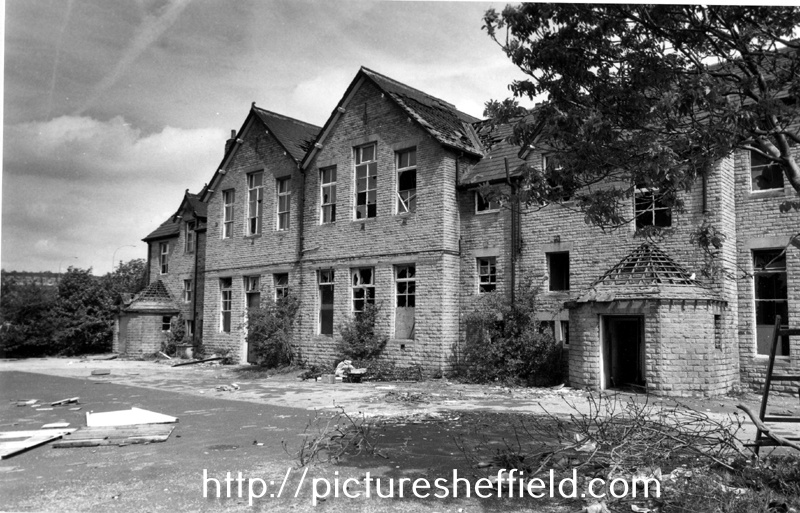 Derelict Carbrook County School, Attercliffe Common, originally Carbrook Board School