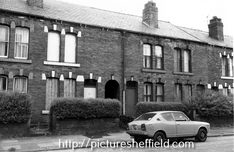 Nos. 13; 15; 17; 19 and 21, Francis Street, Attercliffe 