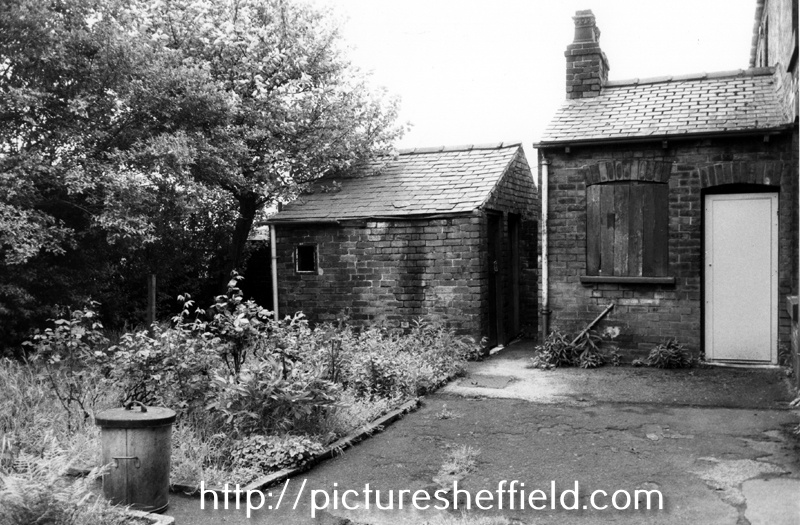 Rear of unidentified property on Francis Street, Attercliffe 
