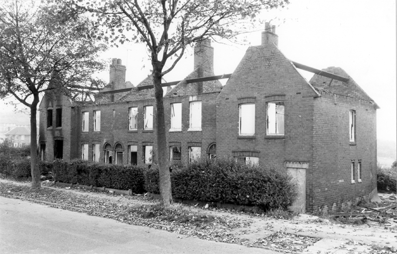 Unidentified Flower Estate housing believed to be Honeysuckle Road, High Wincobank