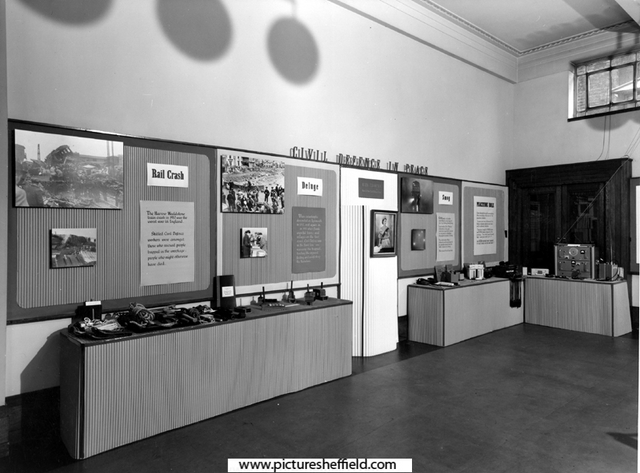 Civil Defence Exhibition, Central Library, Surrey Street, 1-13 October 1956