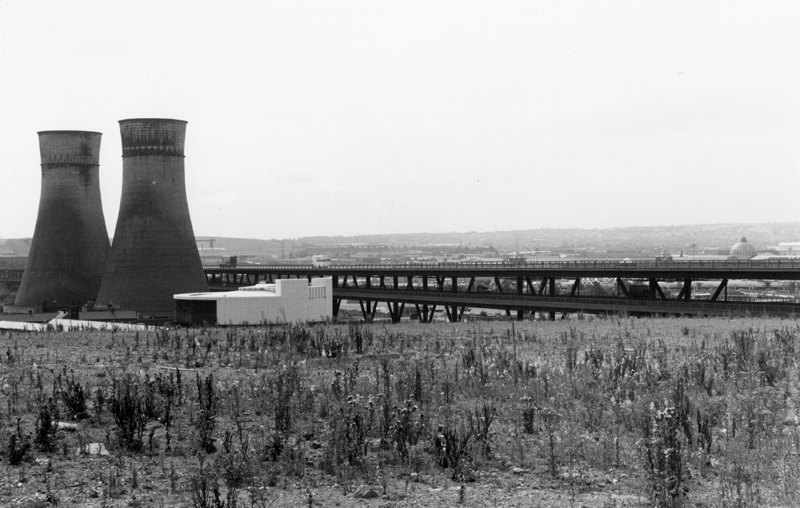 Cooling Towers, Blackburn Meadows Power Station and Tinsley Viaduct 