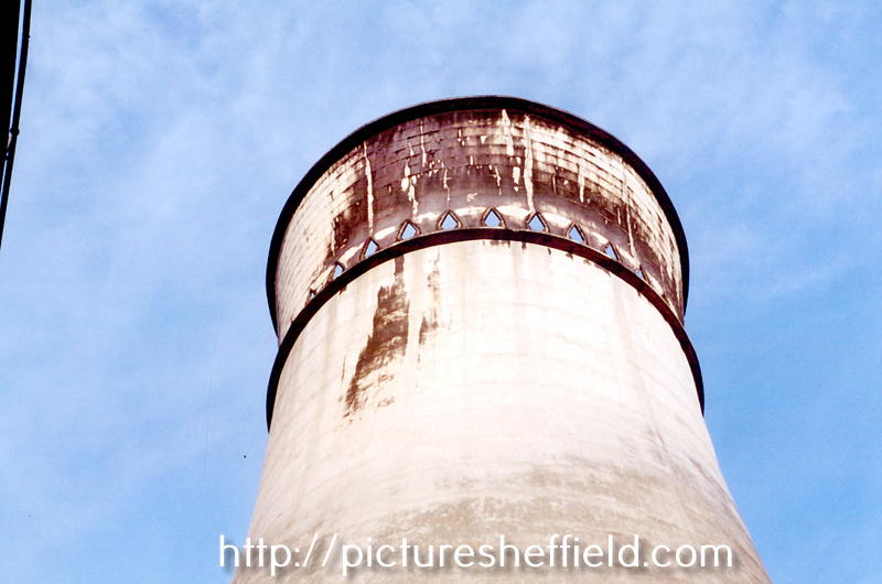 Top of one of the Cooling Towers, at the former Blackburn Meadows Power Station