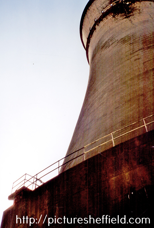 One of the Cooling Towers at the former Blackburn Meadows Power Station
