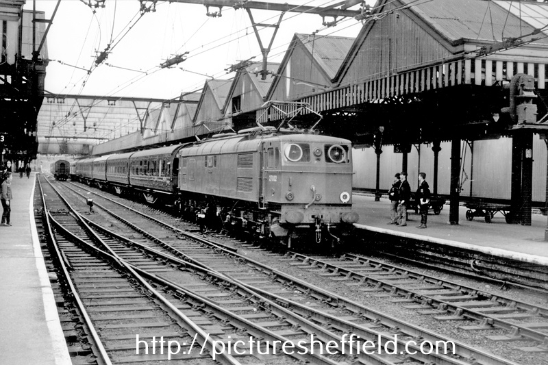 Electric Locomotive EM2 Co-Co No. 27002 Aurora at Sheffield Victoria Station
