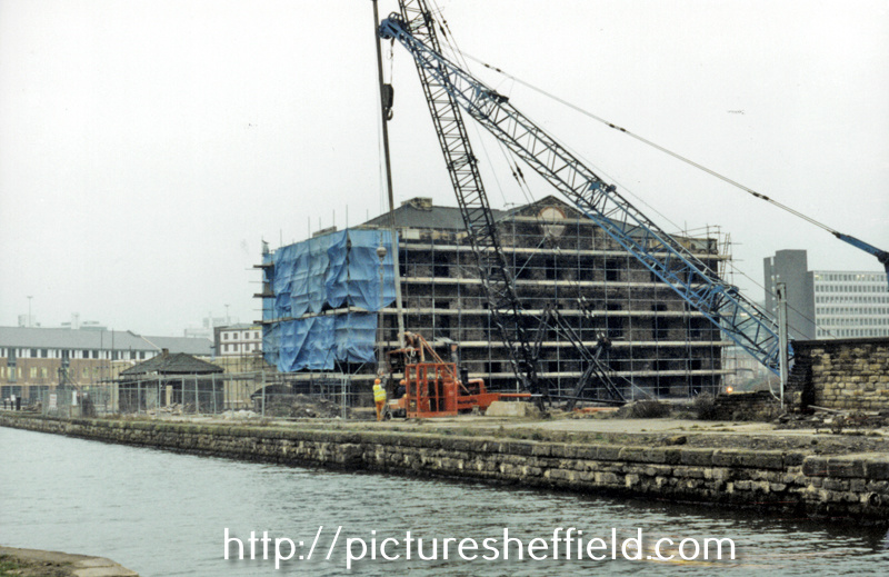 Former Sheaf Works under conversion to Sheaf Quay P. H., Canal Basin