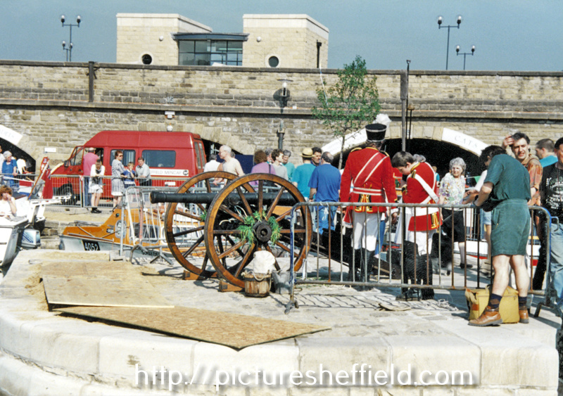 The Reopening of the Canal Basin renamed Victoria Quays, reenactment of the original 1819 opening ceremony