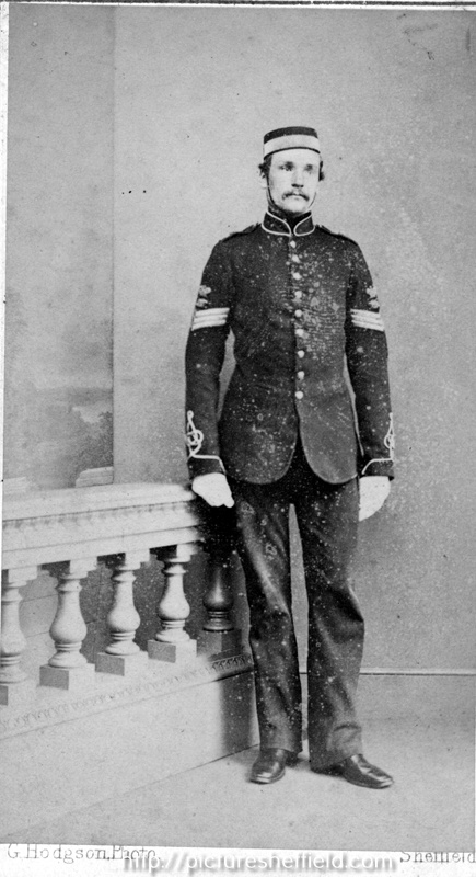 Portrait of an unidentified sergeant