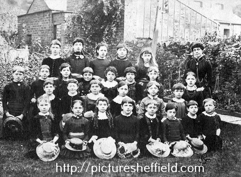 Unidentified Class or Sunday School photograph