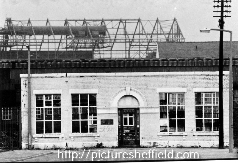 Demolition of Steelworks probably Hadfields Co. Ltd.,  East Hecla Works