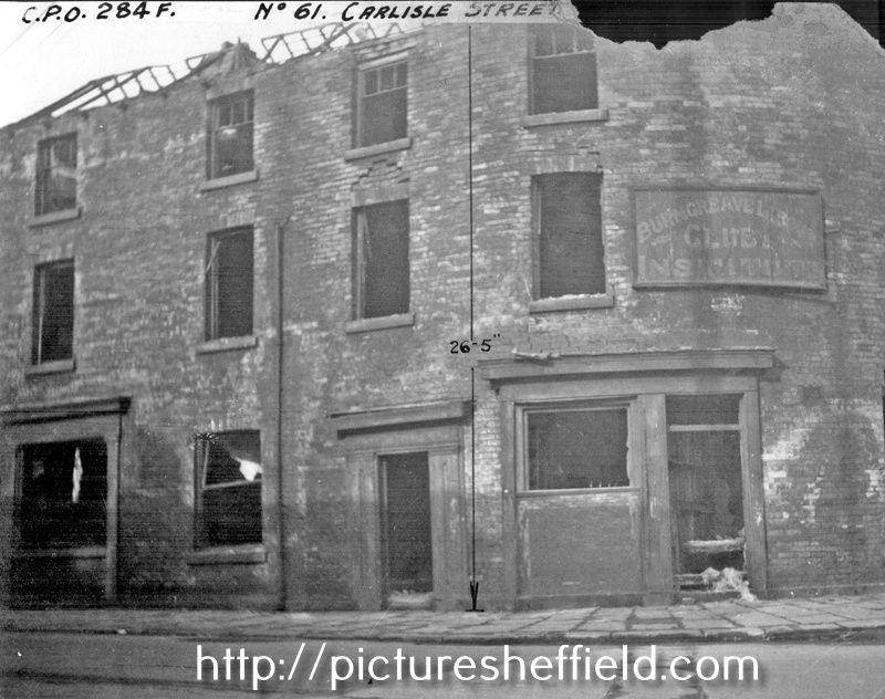 Burngreave Labour Club and Institute (formerly the Locomotive), No. 61 Carlisle Street