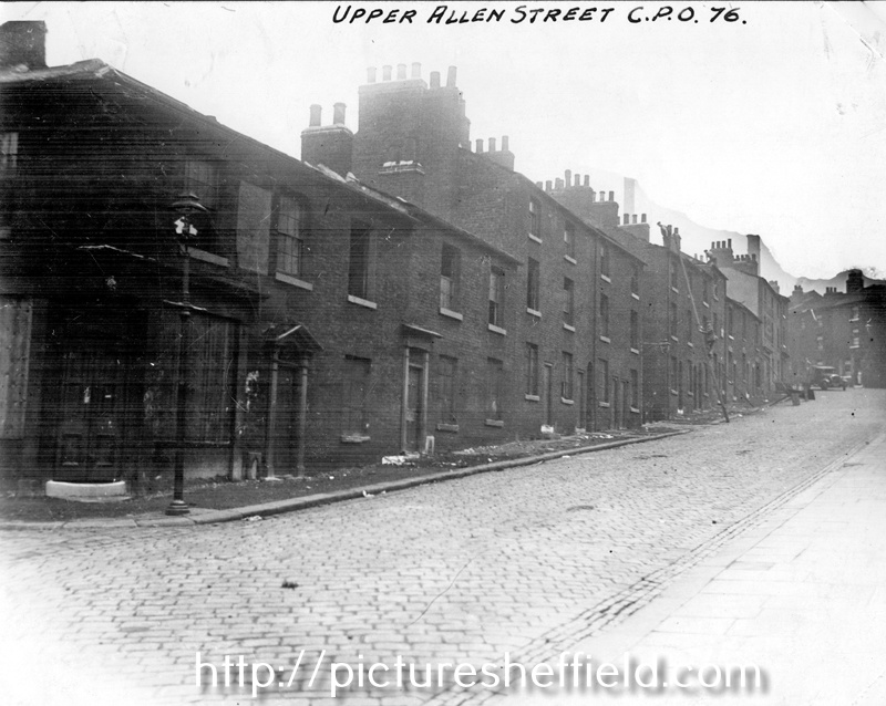 Upper Allen Street from Corn Hill to Beet Street