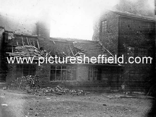 Rear of Wheeldon Lane, back of David Flather and Sons Solly Works, Solly Street