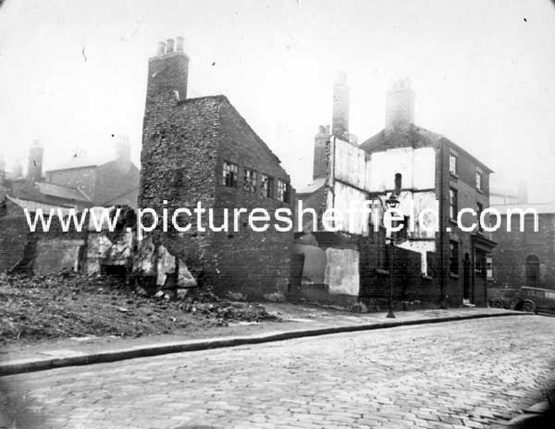 White Horse Inn, 275 and old workshop Solly Street and junction of Siddall Street