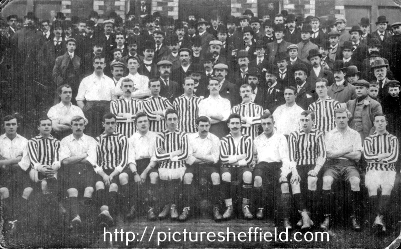 Sheffield Wednesday F.C.  Team Photograph  v Glasgow