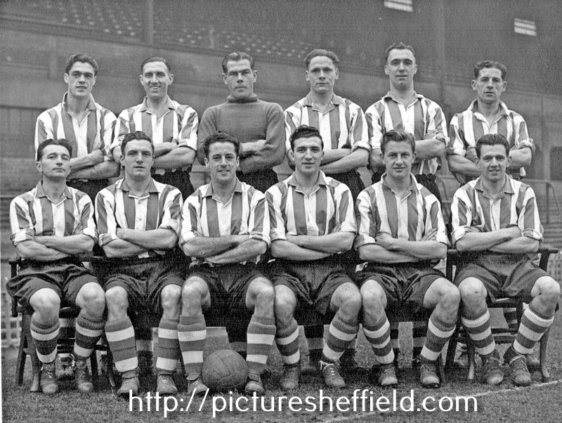 Sheffield Wednesday Football Team at Hillsborough, c. 1937