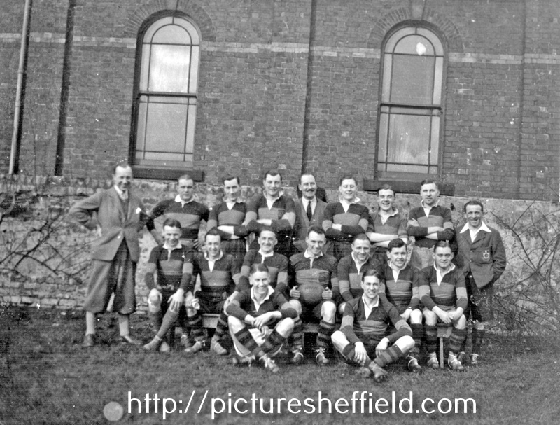 Season 1930-1931 Football Team, English Steel Corporation, River Don Works